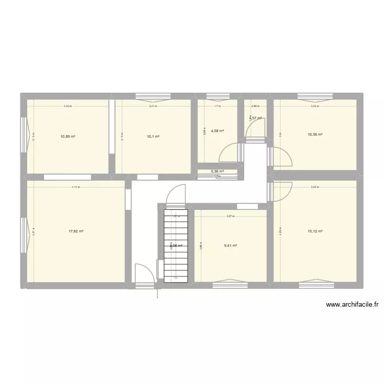 maison rdc schweitzer. Plan de 10  et 83 m²