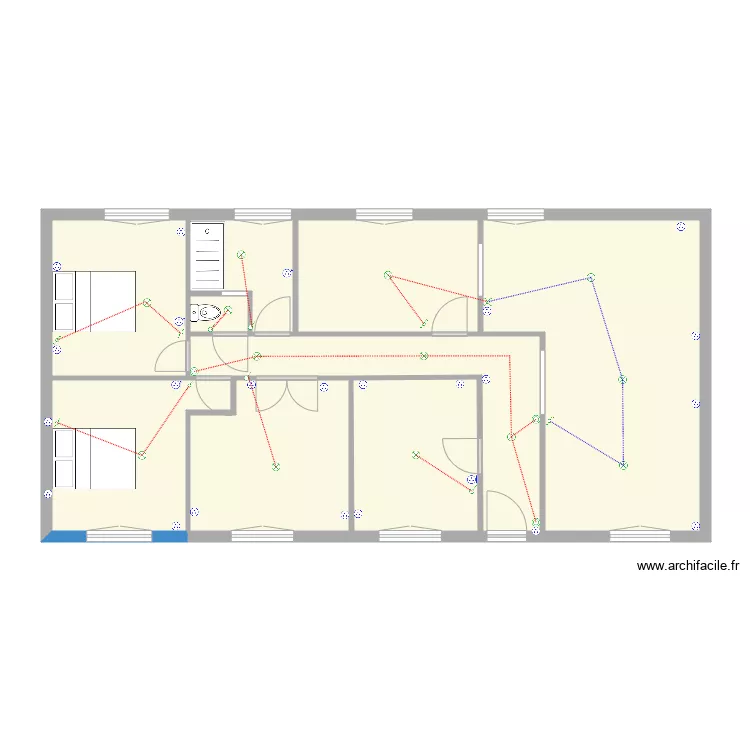 roy chailles. Plan de 