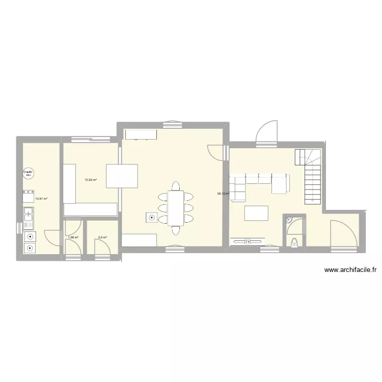 rdc projet. Plan de 5 et 85 m² rdc projet. Plan de 5 et 85 m²