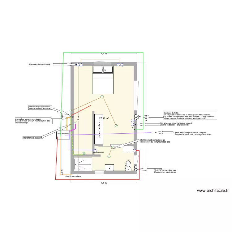 6 avril ETAGE. Plan de 6 avril ETAGE. Plan de