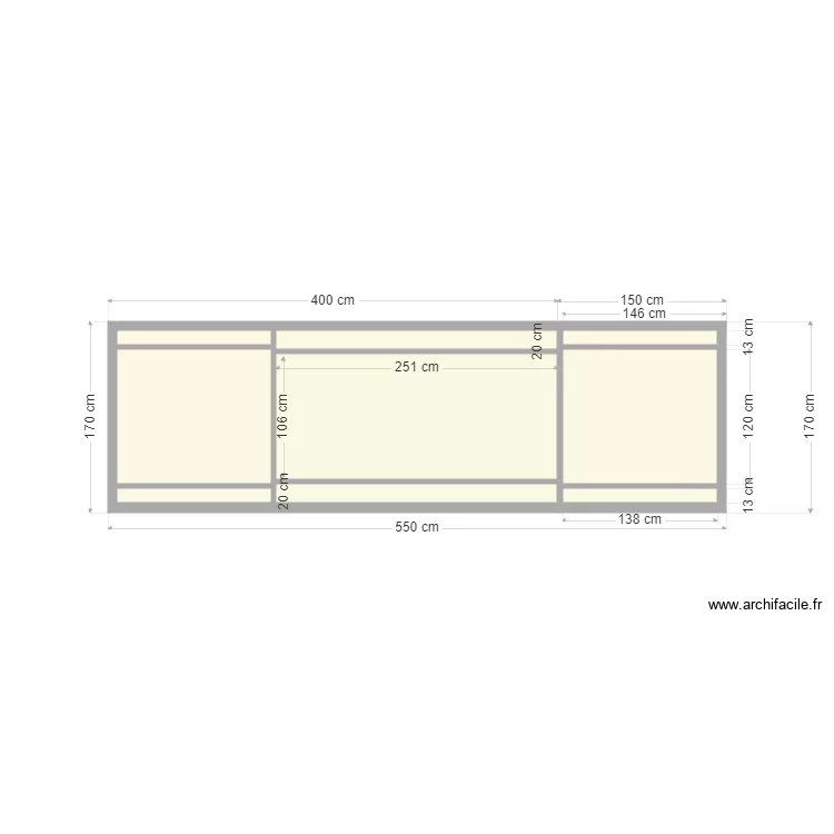Portail maison V2. Plan de 6  et 11 m²
