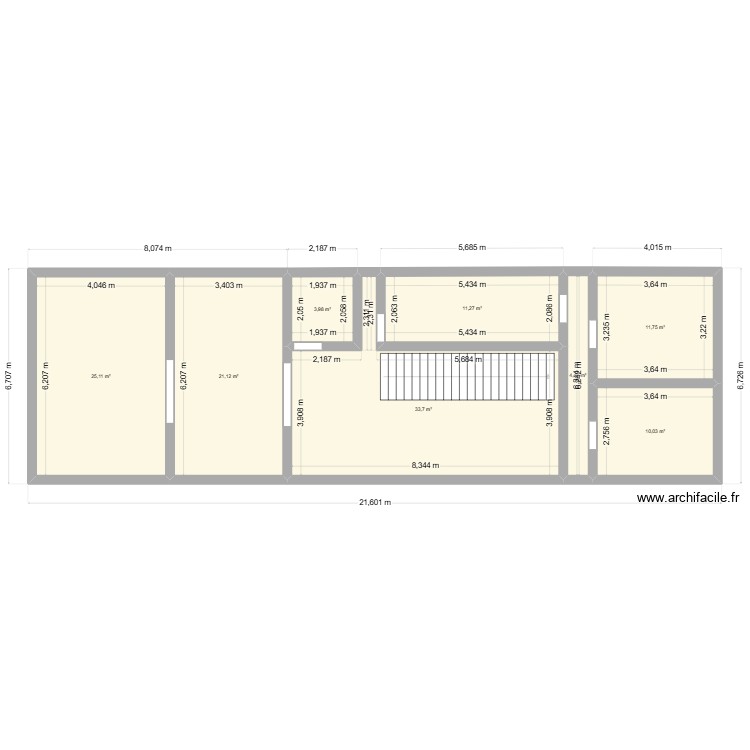 1ER ETAGE. Plan de 0 pièce et 0 m2