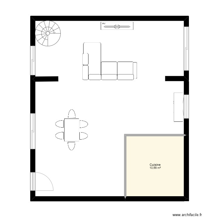 Cadaujac 1. Plan de 0 pièce et 0 m2