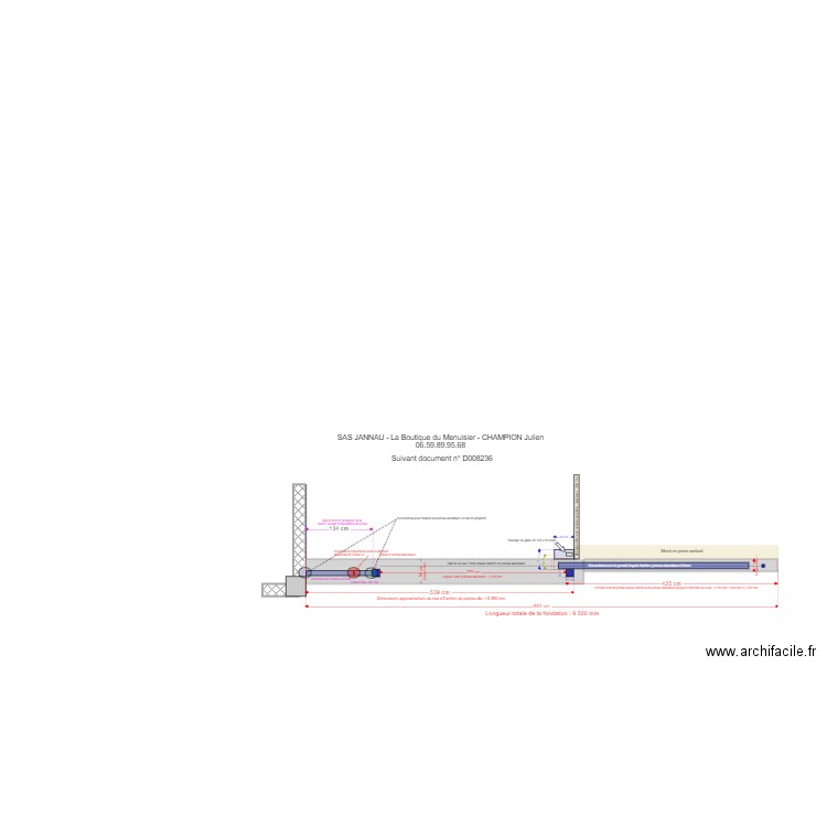 Etude PIGOREAU. Plan de 0 pièce et 0 m2