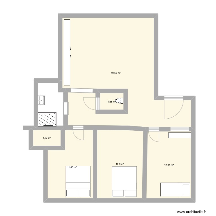 version de juin 2025 revu. Plan de 6 pièces et 81 m2
