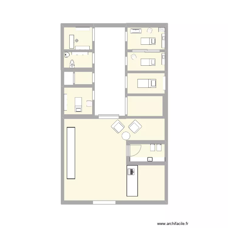 AVASPA. Plan de 9  et 20 m²