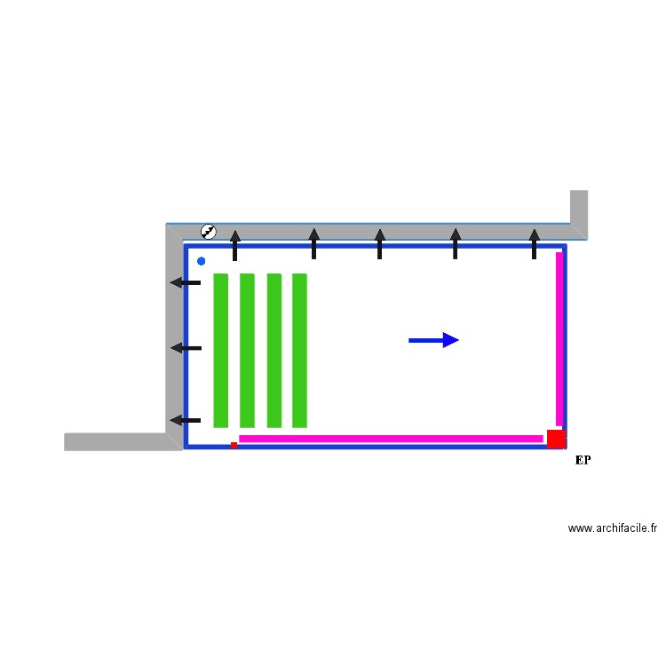 Projet SEILLE VNDC. Plan de 0 pièce et 0 m2