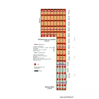 Implantation terrasse Lambourde alu