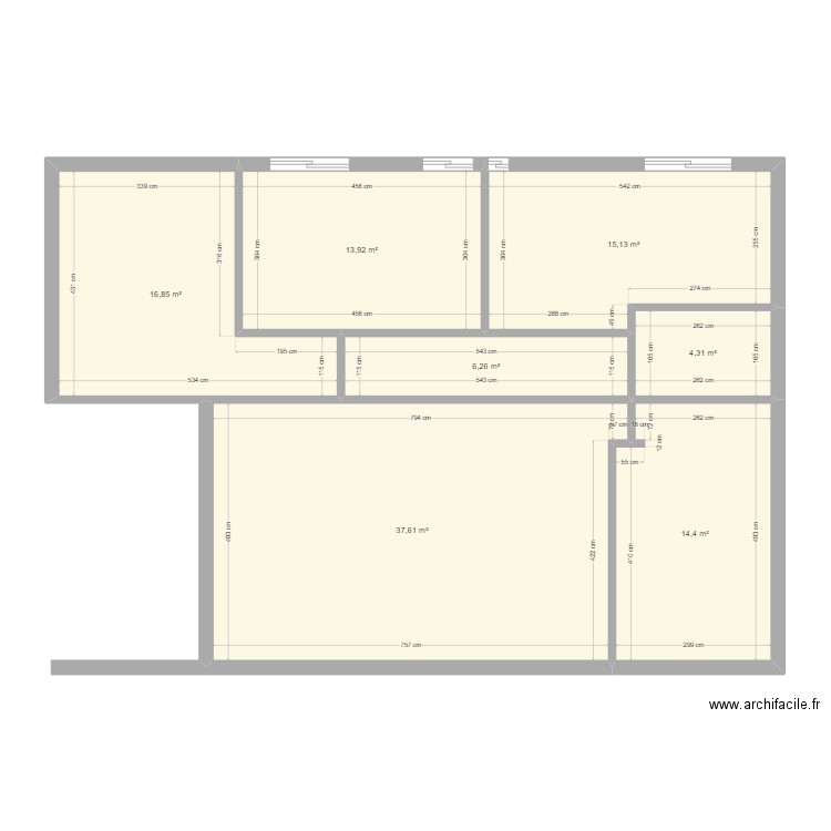 Casa Antas e Abade ACTUELLE. Plan de 7 pièces et 108 m2