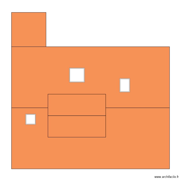 Toiture. Plan de 0 pièce et 0 m2