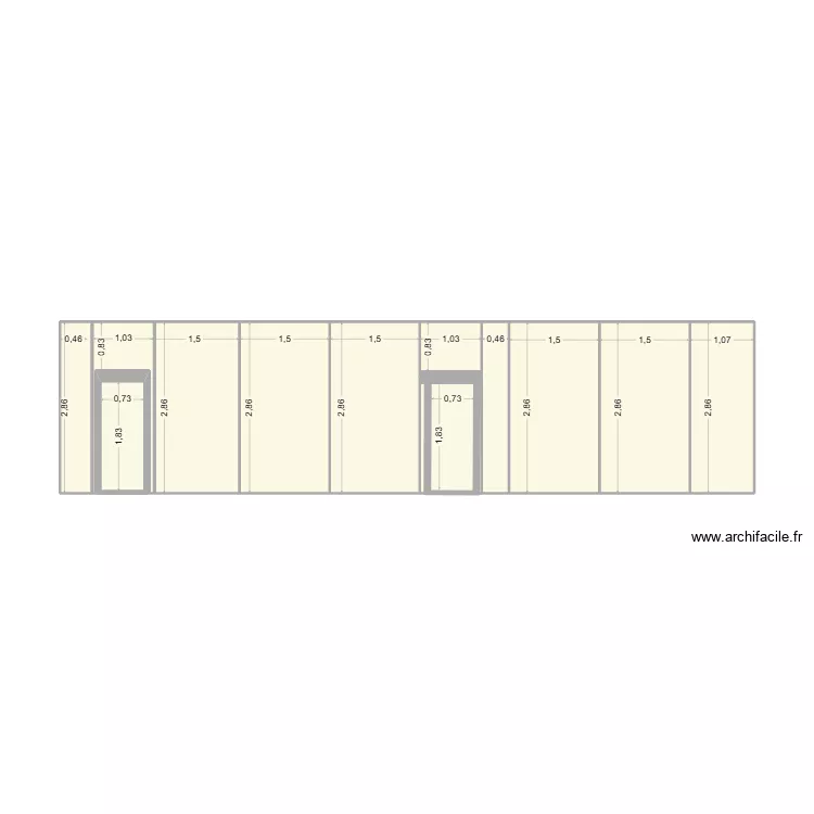 La Bulle Gillot. Plan de 11 et 35 m² La Bulle Gillot. Plan de 11 et 35 m²