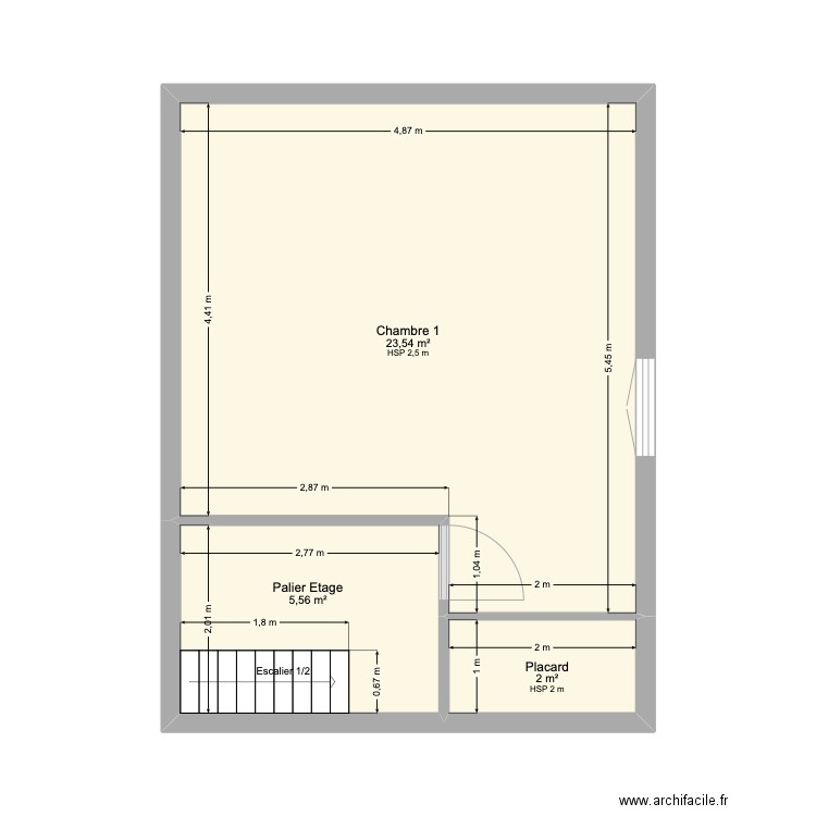Maison etage 2 Les Mureaux 2 effectuer par un pro. Plan de 13 pièces et 126 m2
