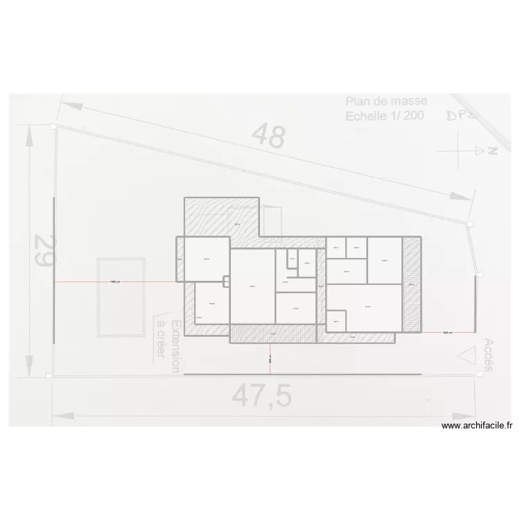 Sainte Rose. Plan de Sainte Rose. Plan de