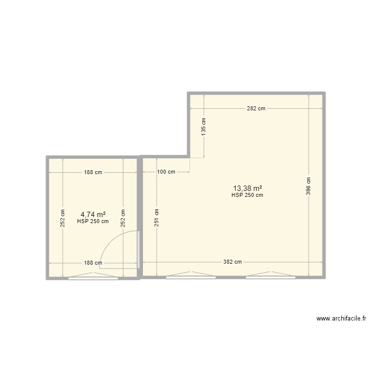 Aguado 1er étage droite. Plan de 0 pièce et 0 m2
