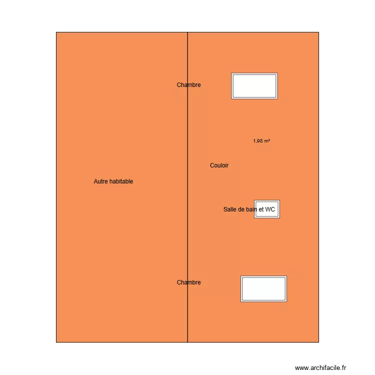 MAS Virginie RDC. Plan de 12 et 121 m² MAS Virginie RDC. Plan de 12 et 121 m²