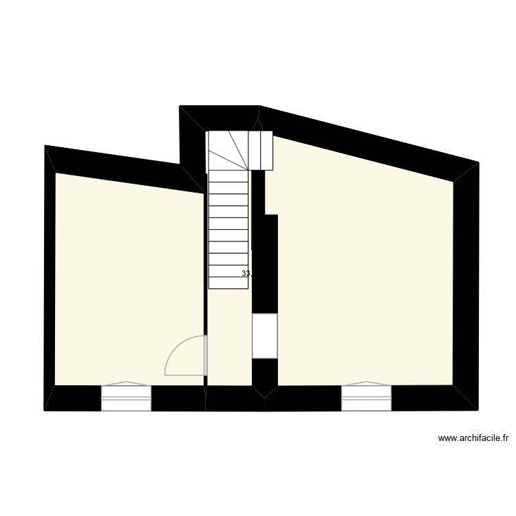 LENCLOITRE 1ER VIERGE. Plan de 0 pièce et 0 m2