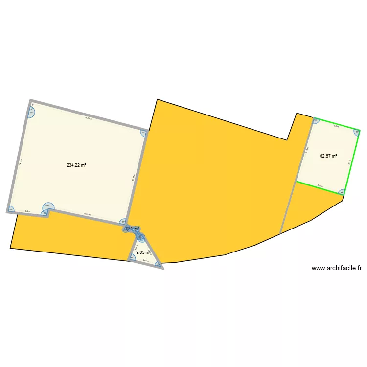 PLAN. Plan de 4 et 307 m² PLAN. Plan de 4 et 307 m²