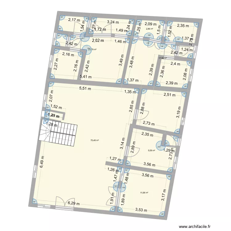Plan MEYO. Plan de 6 et 136 m² Plan MEYO. Plan de 6 et 136 m²