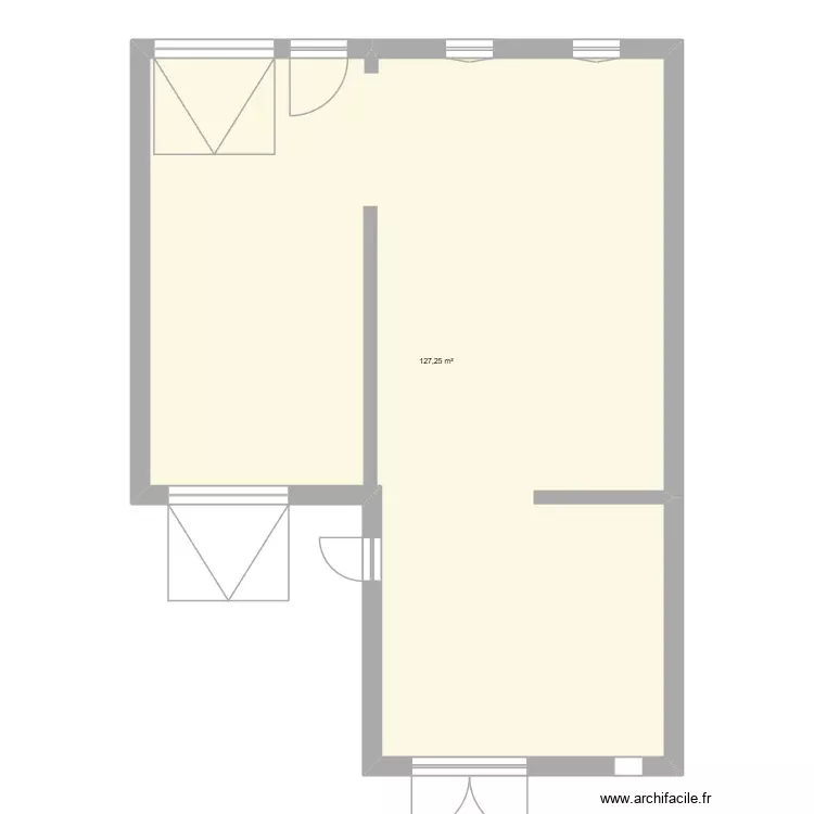 MINA2. Plan de 1 Pièce et 127 m² MINA2. Plan de 1 Pièce et 127 m²