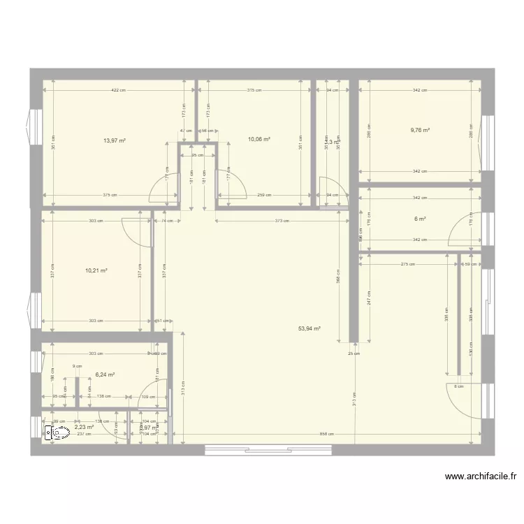 Maison Gujan-mestras. Plan de 10 et 117 m² Maison Gujan-mestras. Plan de 10 et 117 m²
