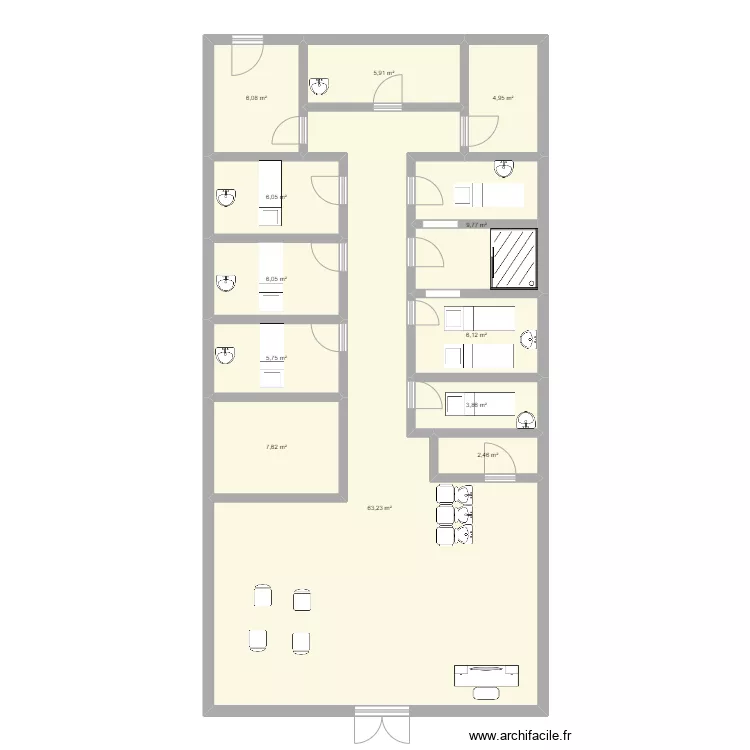 dossier de vente esth mae. Plan de 
