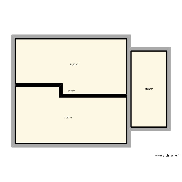 plan n°4. Plan de 5 pièces et 162 m2