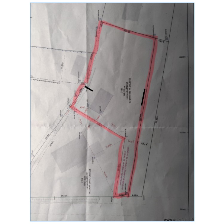 Maison2 (cadastre). Plan de 0 pièce et 0 m2