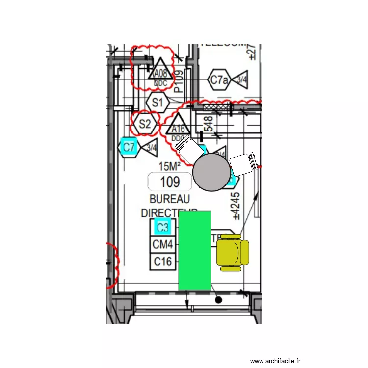 VT_109_Bur_Dir_table36po. Plan de 