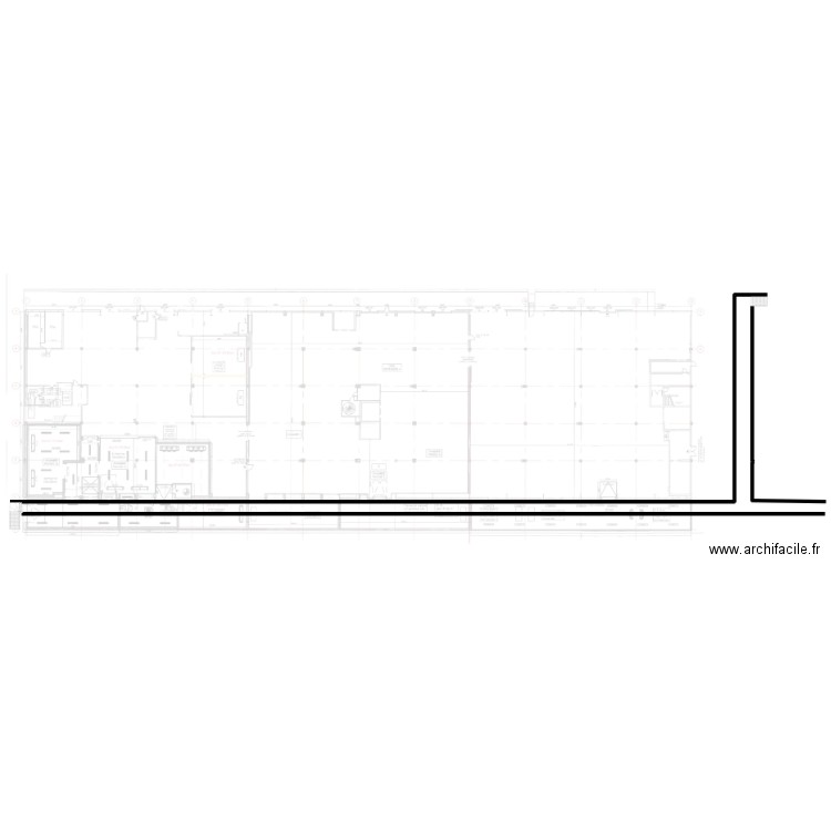 Sous-sol batiment D9 MACEO. Plan de 0 pièce et 0 m2