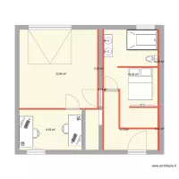 plan maison rdc