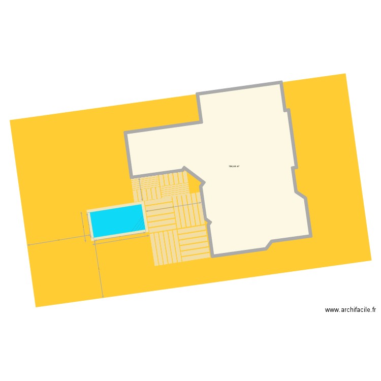 CATTOEN. Plan de 1 pièce et 194 m2