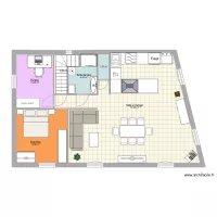 Plan maison Bailleul sous sol