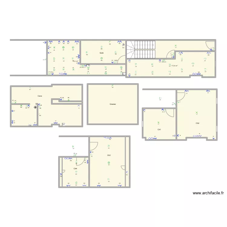 John Tubize. Plan de 