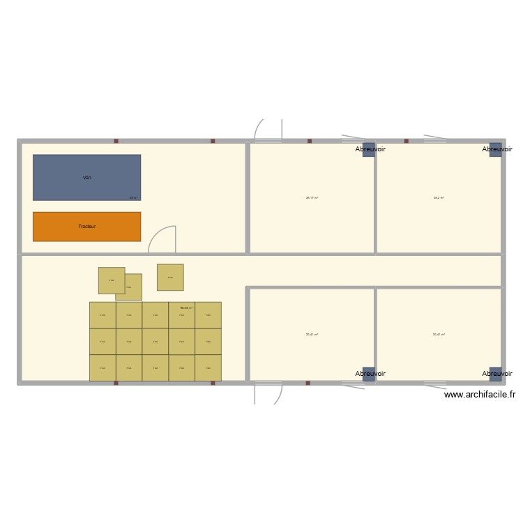 Batiumentvougy3. Plan de 0 pièce et 0 m2
