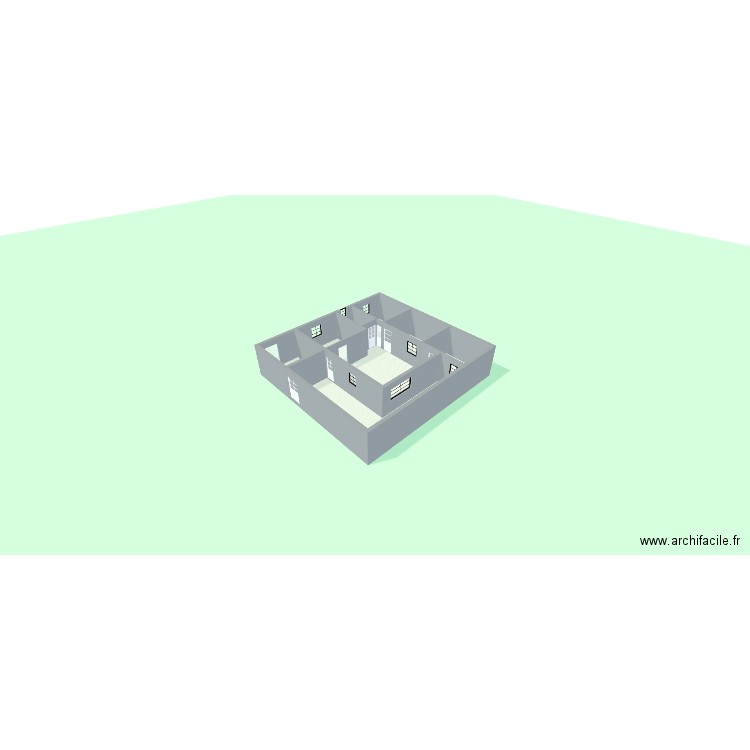 2024. Plan de 8 pièces et 130 m2