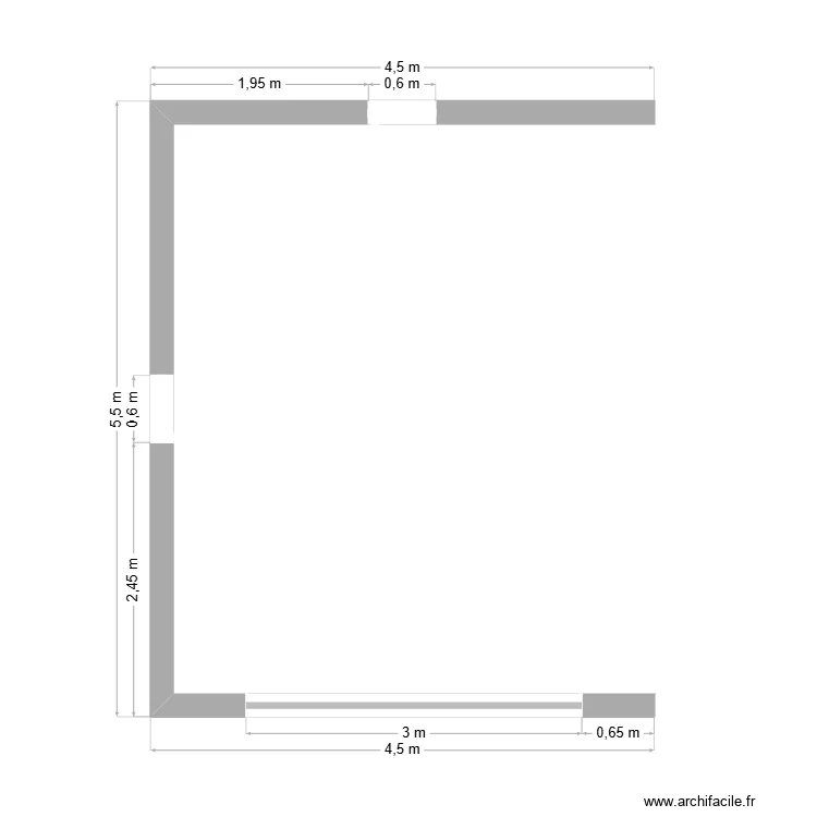 coupe 1. Plan de coupe 1. Plan de