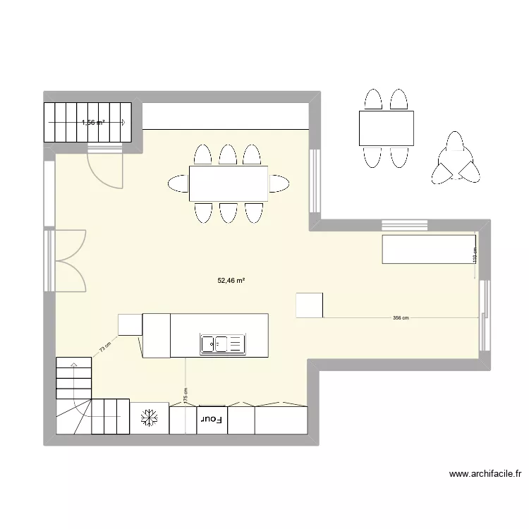 Old orchard. Plan de 2  et 54 m²