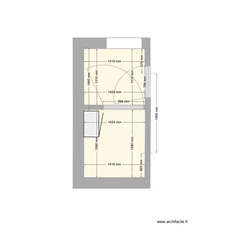 Local Electrique Solution 3. Plan de 