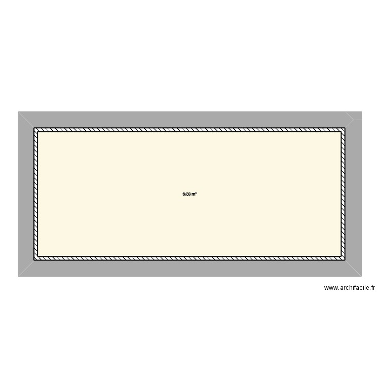 KERILIN. Plan de 2 pièces et 114 m2