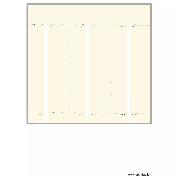 BERGERIE GAEC DU ROUSSET. Plan de BERGERIE GAEC DU ROUSSET. Plan de