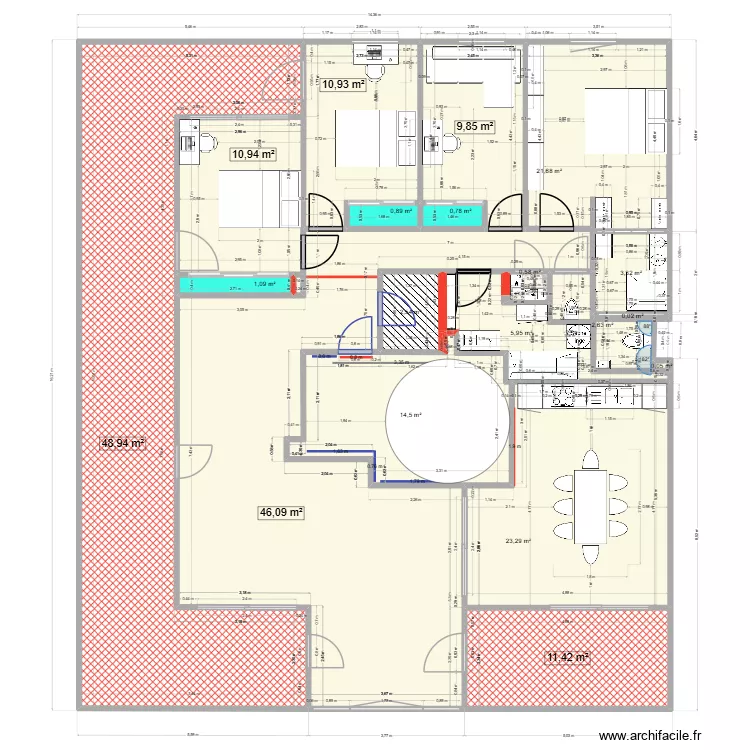 Greg13008 der des der des der pas tout a fait. Plan de 19  et 215 m²