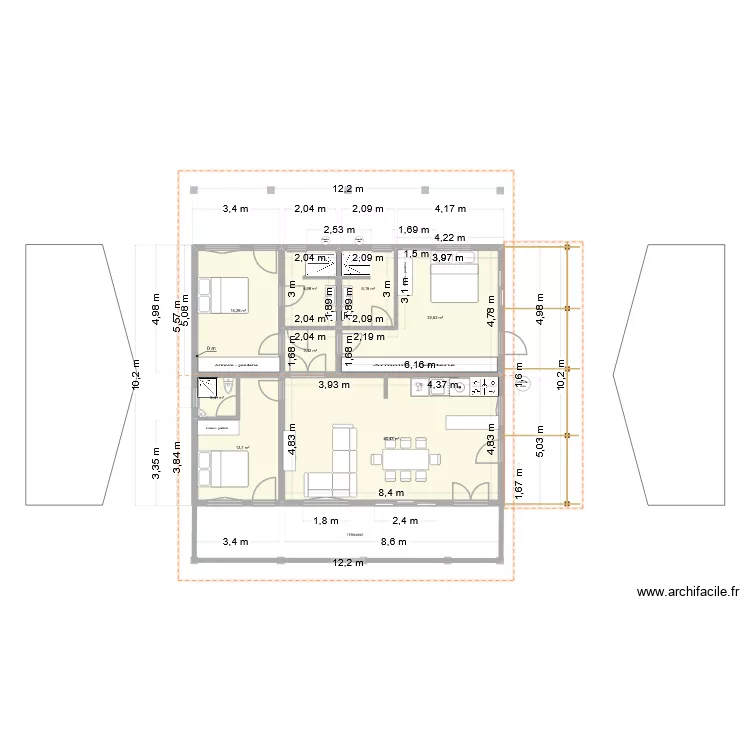 essai 10. Plan de 8 Pièces et 109 m² essai 10. Plan de 8 Pièces et 109 m²