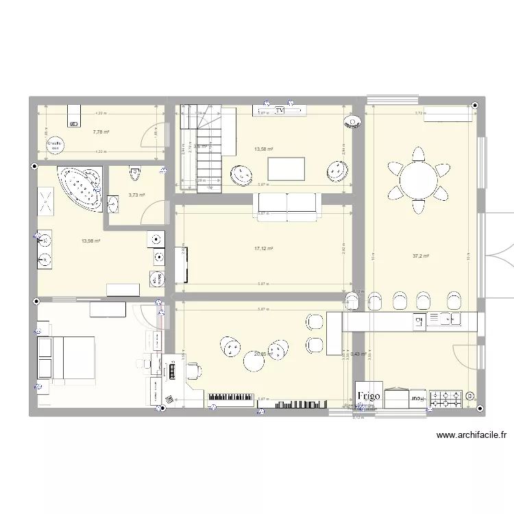 plan  int et etage. Plan de 