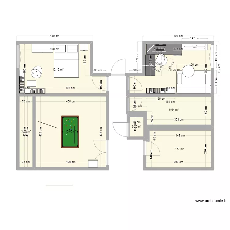 Appartement 143. Plan de Appartement 143. Plan de