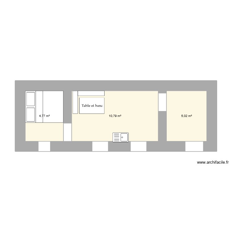 test. Plan de 0 pièce et 0 m2