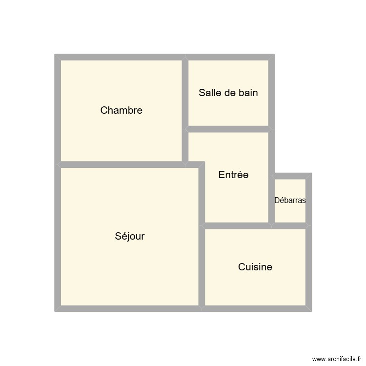 2510 CASTEL NADEGE. Plan de 6 pièces et 16 m2