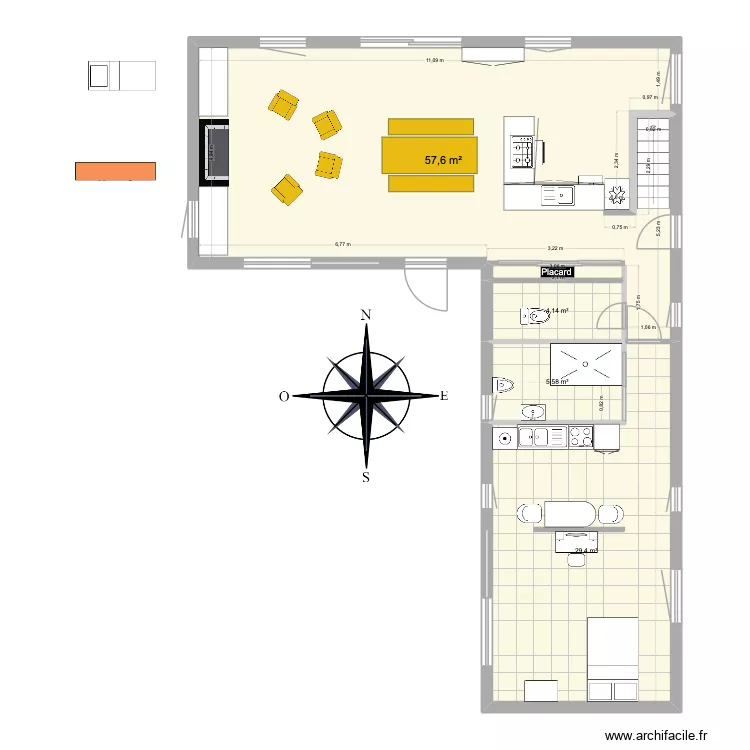 Port Salio Projet V4. Plan de 0 pièce et 0 m2