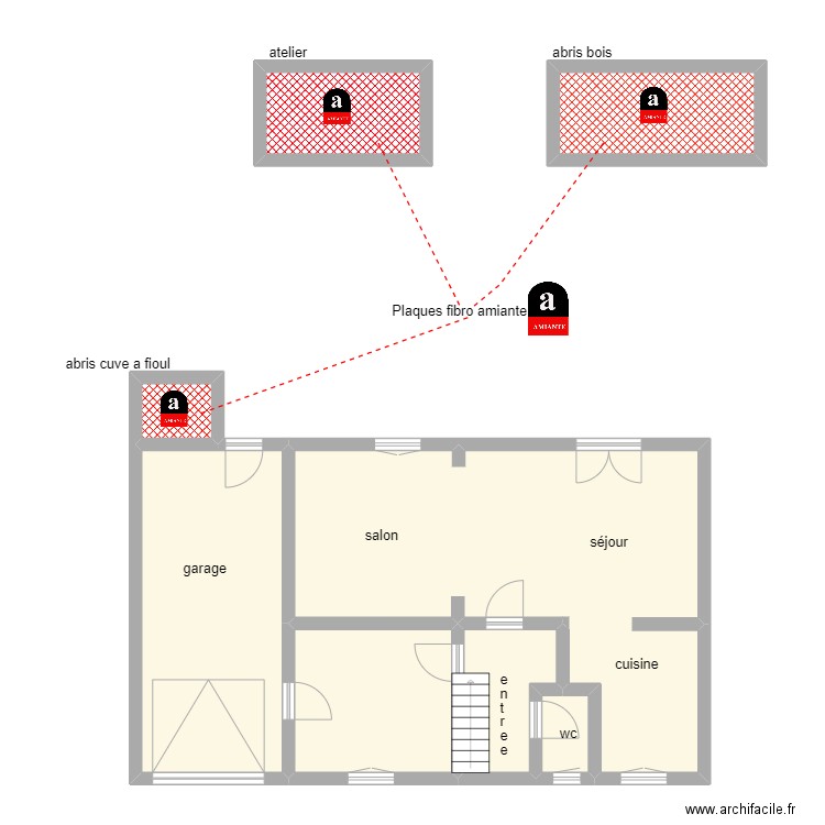 0818. Plan de 21 pièces et 229 m2