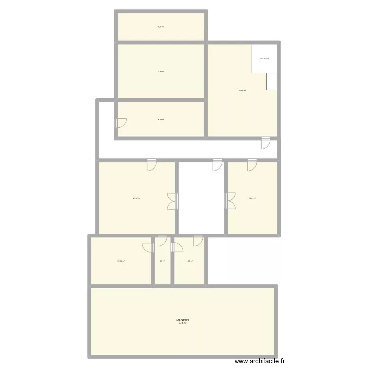 PROJET CHEZ MIMI. Plan de 