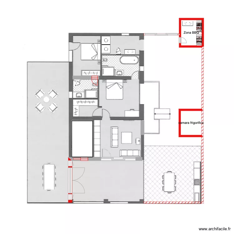 plan AEG. Plan de 2 et 3 m² plan AEG. Plan de 2 et 3 m²